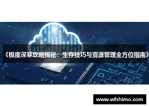《极度深寒攻略揭秘：生存技巧与资源管理全方位指南》